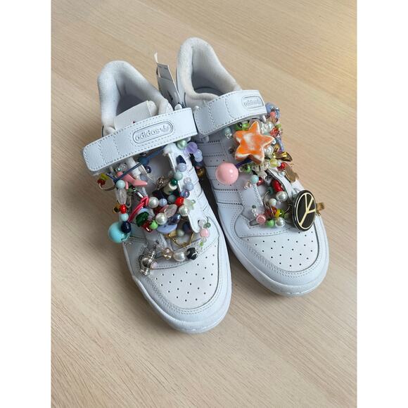 RARE 1 of 1 Adidas Forum x Beepy Bella Sneaker Art - Picture 2 of 9